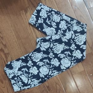 Floral formal pants